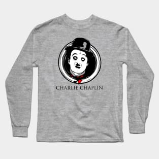 BLACK METAL CHARLIE CHAPLIN Long Sleeve T-Shirt